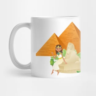 Pyramids egypt sphinx Mug